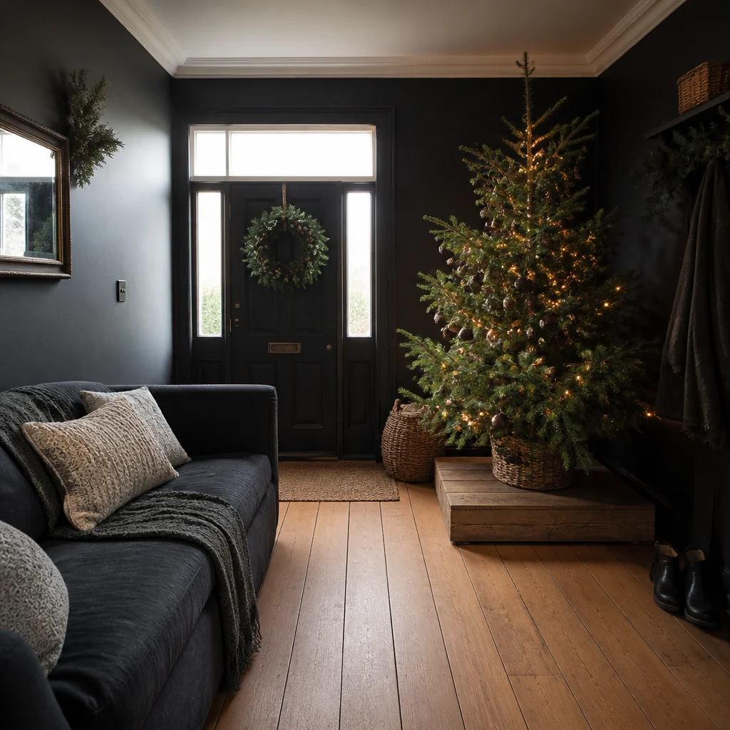 Raise the tree on a low wooden platform