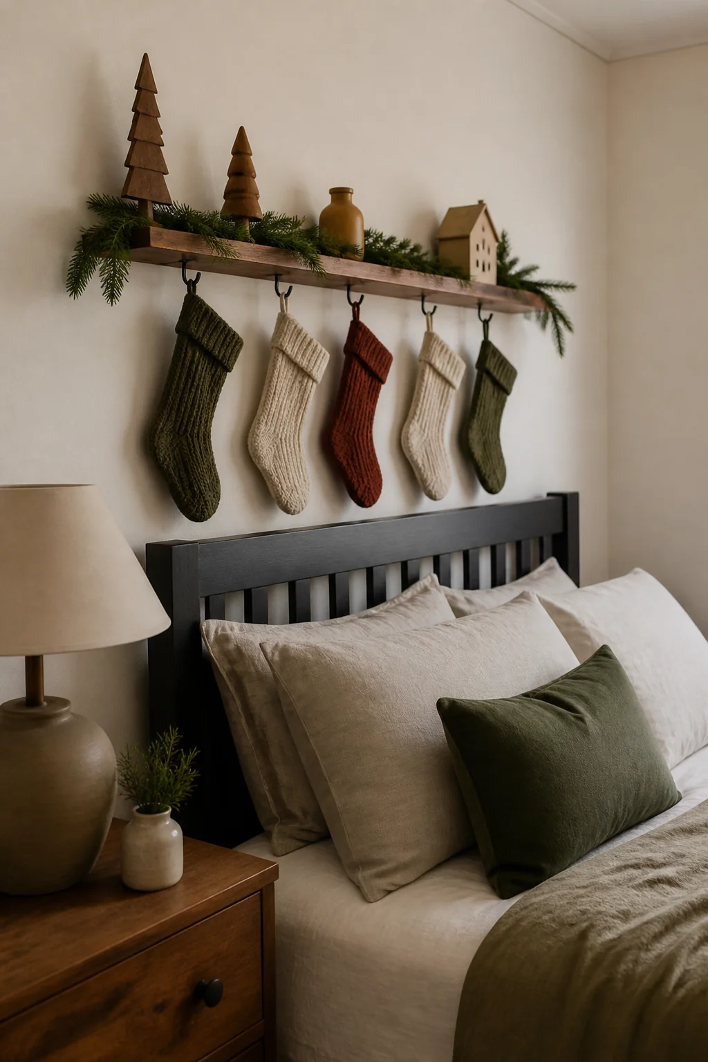 Hang the Stockings From a Rod, Not the Edge