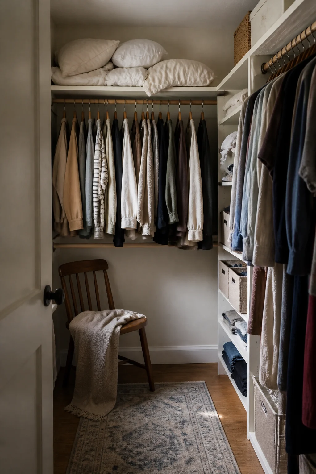 The Closet Shelf Is Where Decluttering Usually Stalls