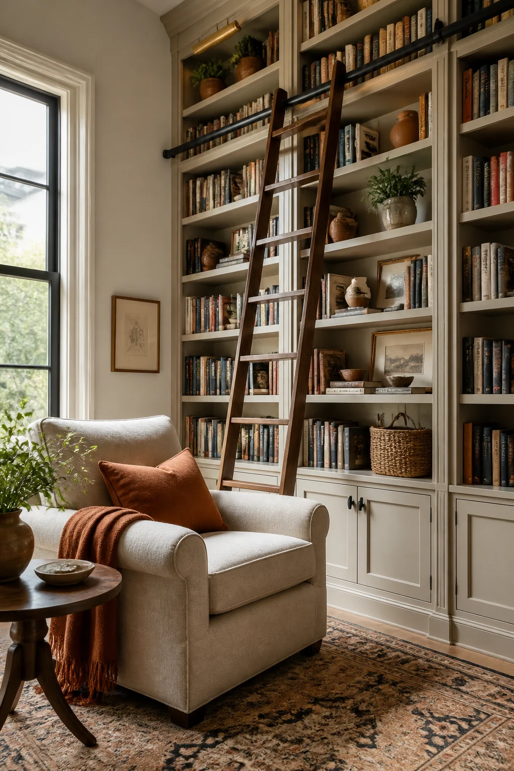 7 Home Library Ideas for Homes Without a Spare Room