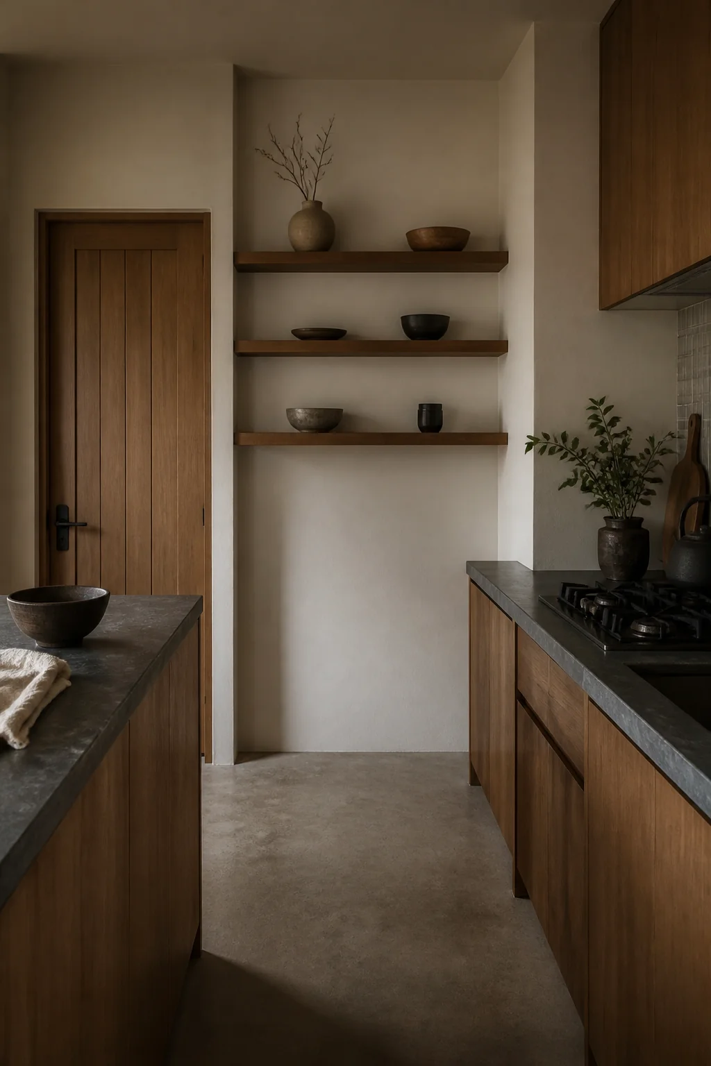 Keep open shelves to three objects per run