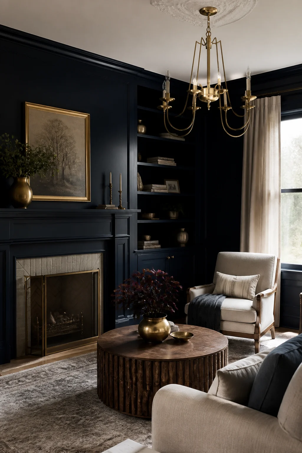 Deep Navy: The Dark Color That Gives a Room Depth