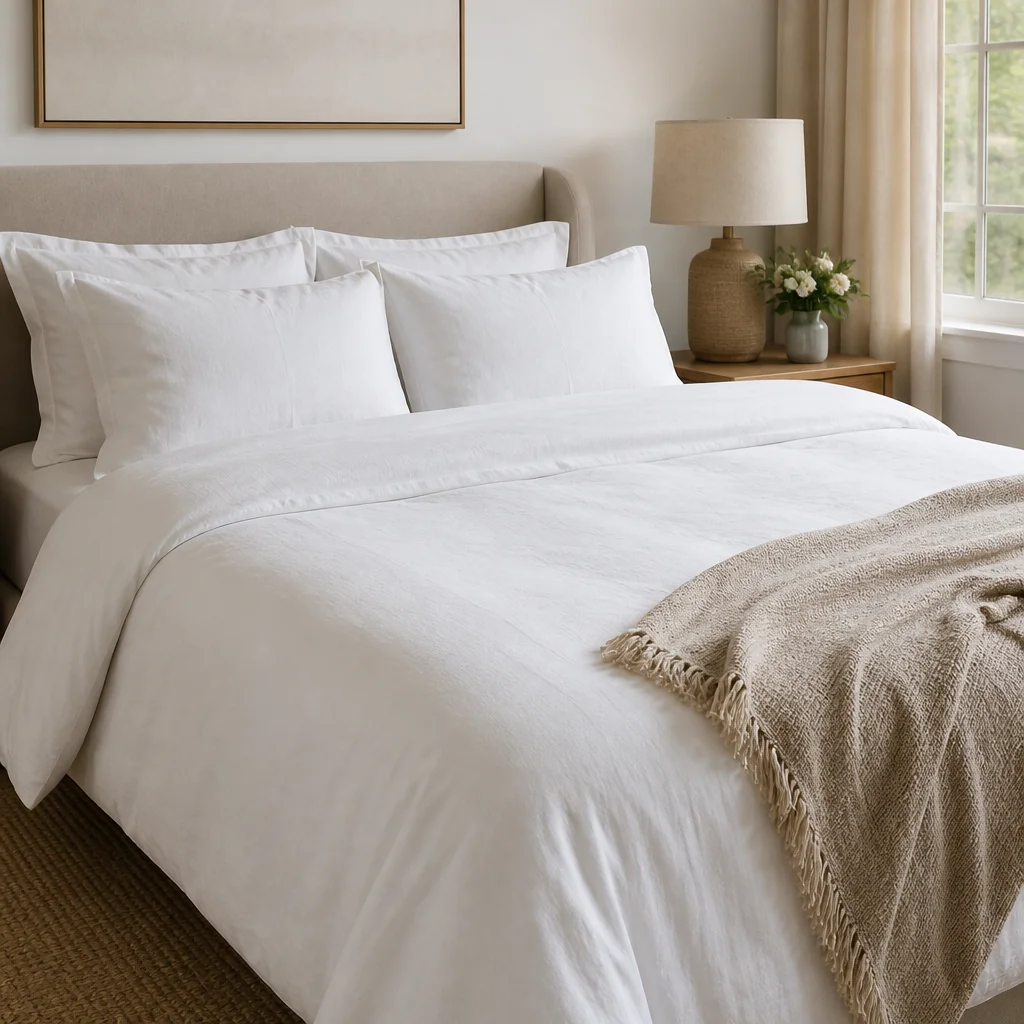 Fresh Bedding Is the Obvious Upgrade