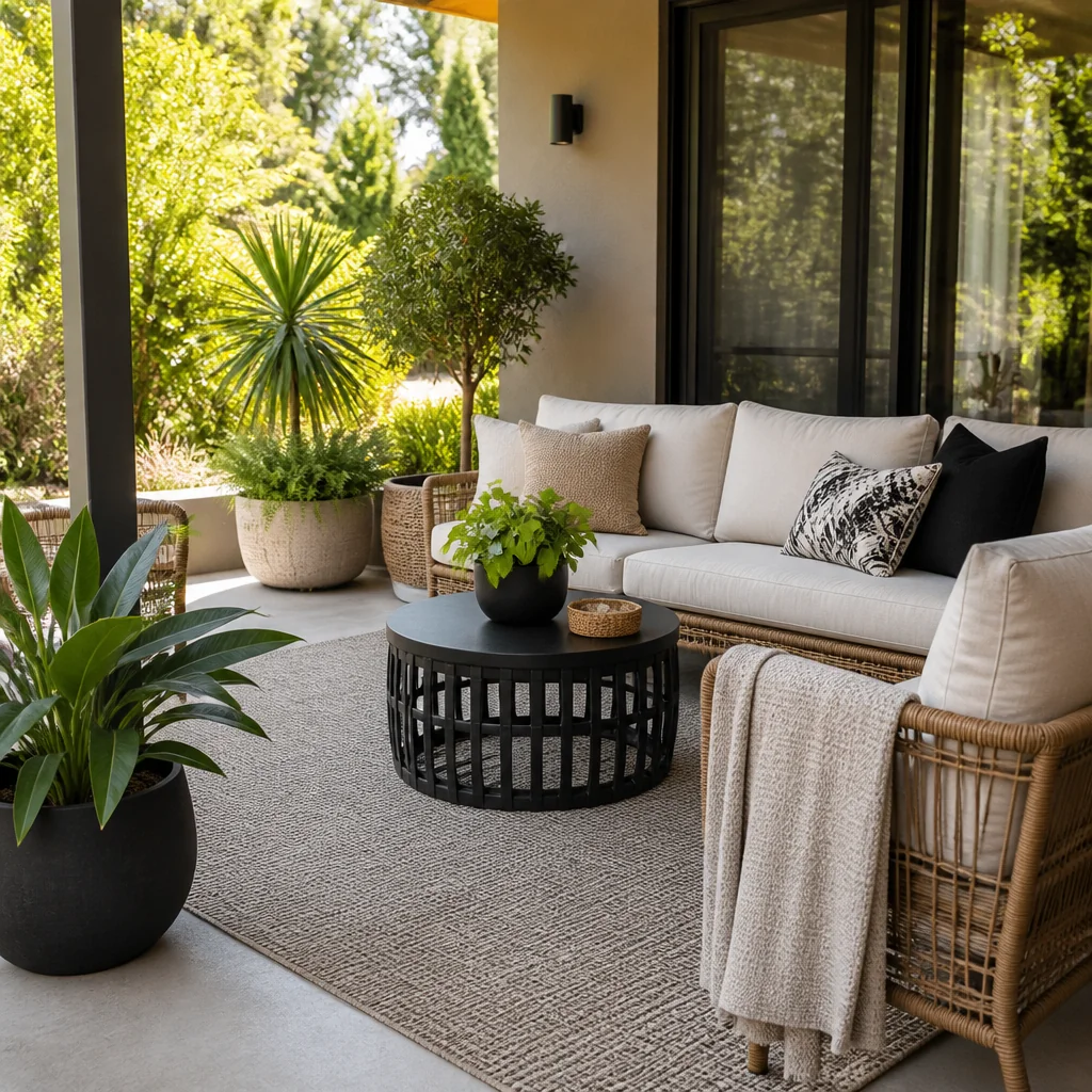 Start with a Budget Outdoor Rug