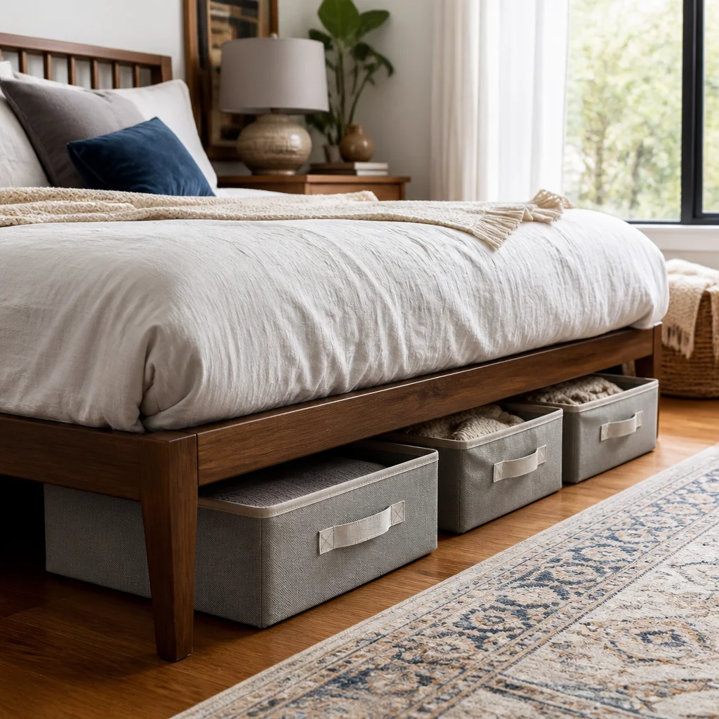 Under-Bed Storage Bins: The Obvious Choice That Earns Its Keep
